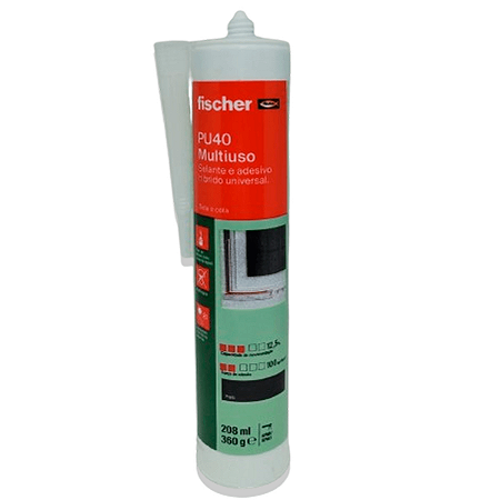 SELANTE PU 40 STD CINZA 400G FISCHER