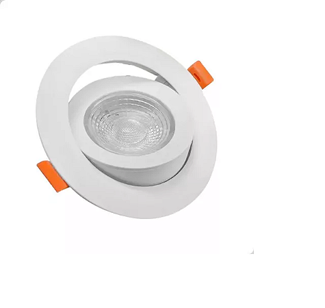 Spot LED Redondo 5W Branco Frio