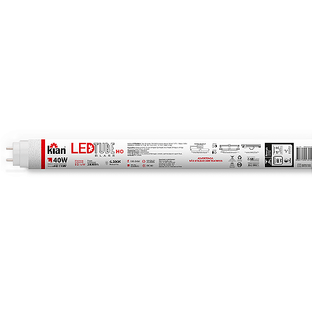 Tubular LED 40W 240cm Branco Frio