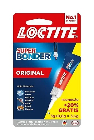 Super Bonder Original 3,6g LOCTITE