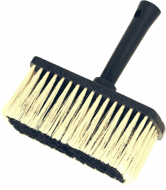 Broxa Retângular PVC Pequena 11,7x4,2cm
