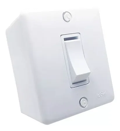 Interruptor Externo Simples 10A Branco