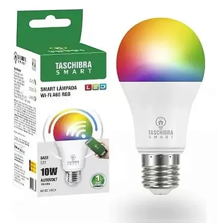 Lâmpada LED Smart Wi-FI RGB