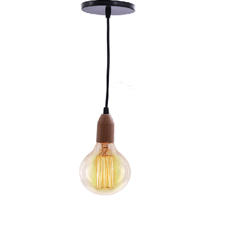Pendente Simples Vintage para 40W