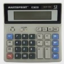 Calculadora eletronica masterprint