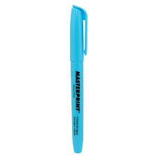 Marca texto Masterprint - Azul