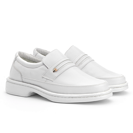 SAPATO MASCULINO CONFORT GEL EM COURO