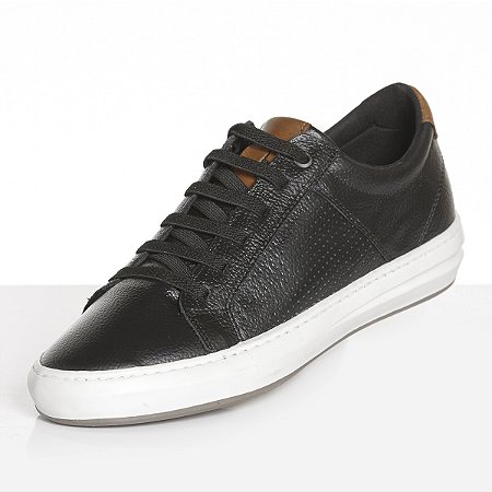 TÊNIS CASUAL MASCULINO EM COURO
