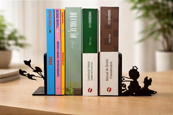 Bibliocanto Aparador de Livros Suporte - Organizador Criativo - Pequeno Príncipe