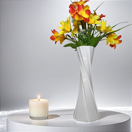 Vaso Decorativo Doha - Vasos para decoração da sala, escritório e quartos - Criativos e Modernos - Promoção