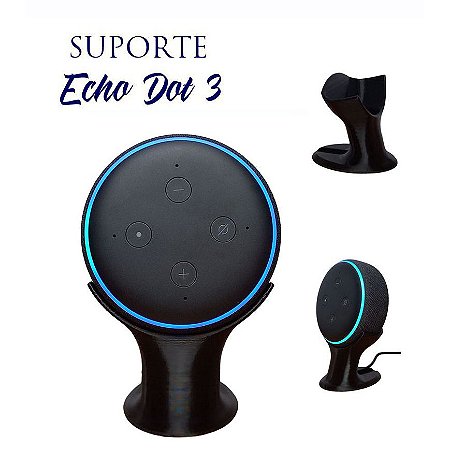 Suporte De Mesa Echo Dot 3 - Alexa - Amazon Apoio Criativo