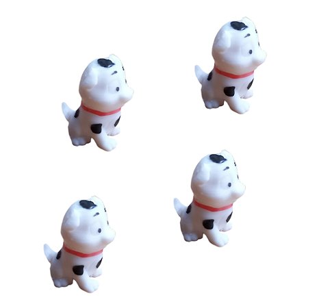 Miniatura Dalmatas Cachorro Dog Terrário Mini Mundo Jardim Bonsai