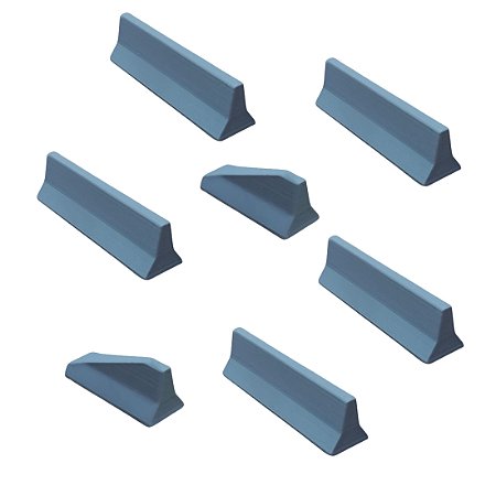 Kit Guardrail Miniaturas - Proteção e Realismo para Maquetes e Mini Mundos