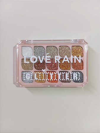 Paleta de sombra Glitter Love Rain
