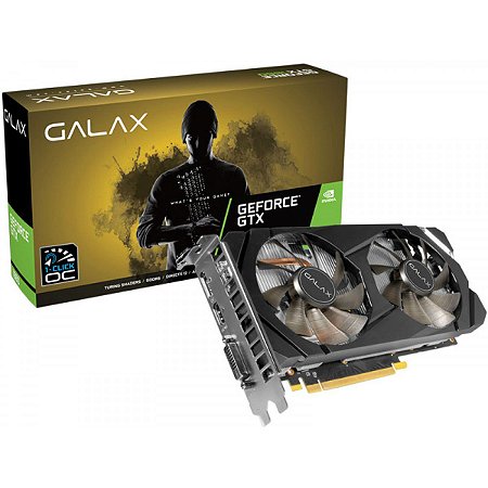 Placa de Vídeo Galax NVIDIA GeForce GTX 1660 Ti 1-Click OC 6GB, GDDR6