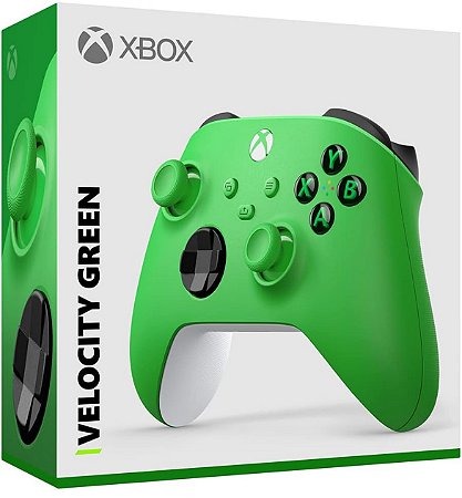 Controle sem fio Xbox séries verde