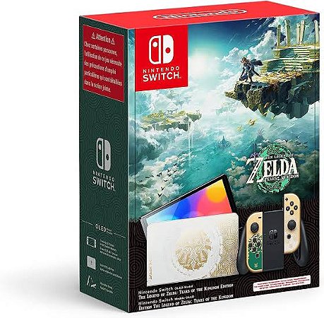Nintendo Switch Oled Edição Zelda