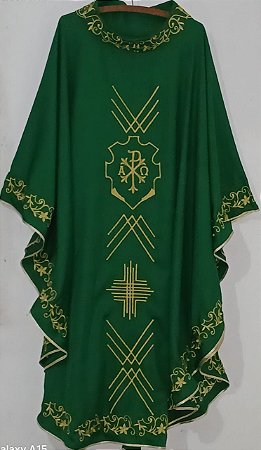 Casula Verde Pax Domini