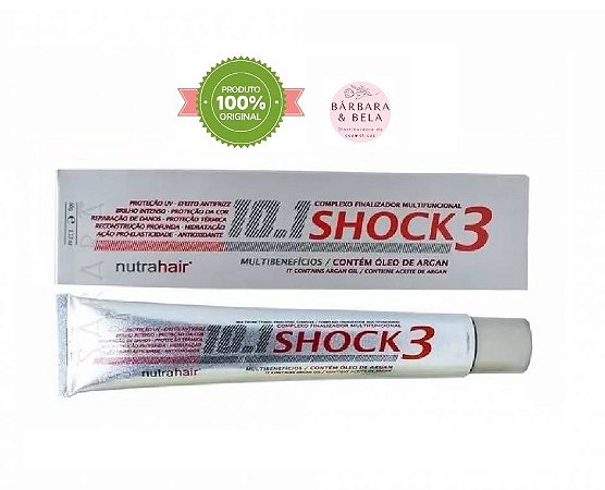 Complexo Finalizador Shock 3 pomada 60g - Nutra Hair