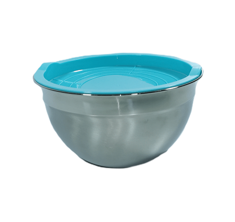 Bowl Inox com tampa plástica
