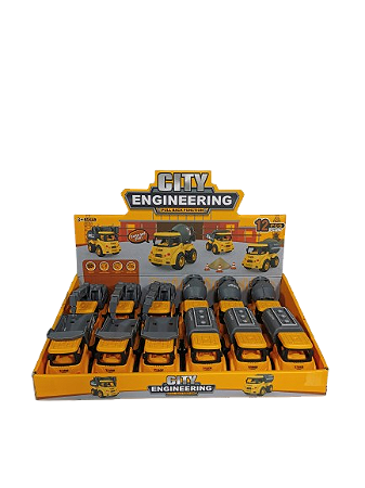 CAMINHAO MAQUINA 10CM IMCOL TOYS