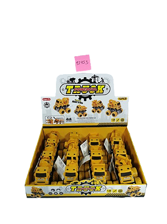 CAMINHAO MAQUINAS FRICCAO 15CM IMCOL TOYS