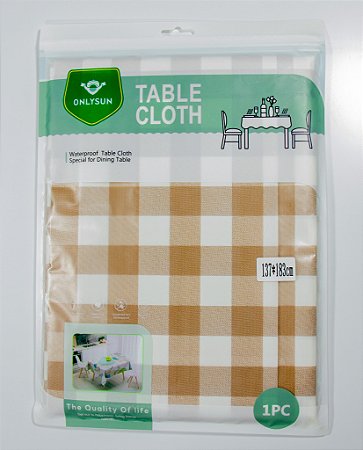 TOALHA MESA PLASTICA 137X183CM 4317 IMCOL