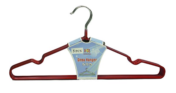 CABIDE METAL REVESTIDO IMCOL 5PCS 40CM SORTIDO 0775