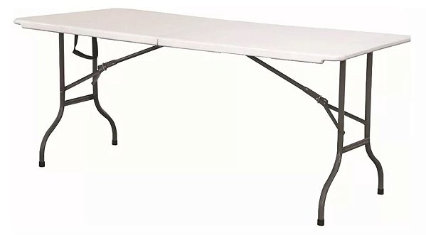 MESA DOBRAVEL IMCOL PLAST/METAL 180X74CM 230095