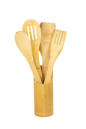 CJ TALHERES BAMBU IMCOL 5PCS 0663