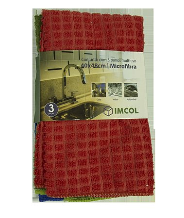 PANO MICROFIBRA IMCOL 3PCS 40X48 0766