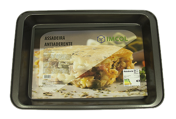 FORMA ANTIADERENTE IMCOL ASSAR RETANGULAR 47.5X31CM 0546