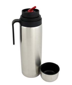 GARRAFA TERM. 1L IMCOL C/CABO TT INOX 8266