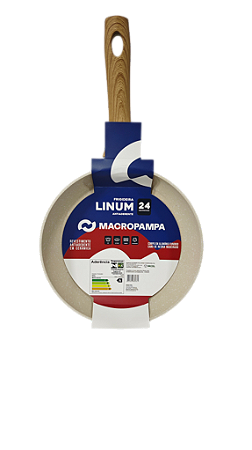 FRIGIDEIRA ANTIADERENTE CERÂMICA LINUM 24CM - IMCOL