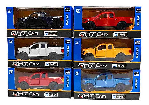 CARRINHO FRICÇÃO DE METAL PICAPE 11CM - IMCOL