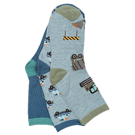 MEIA ÉOLO KIDS MASCULINA CANO LONGO C/3 SORTIDA