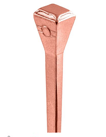 Cravo para ferradura cobreado ox60 c/250un