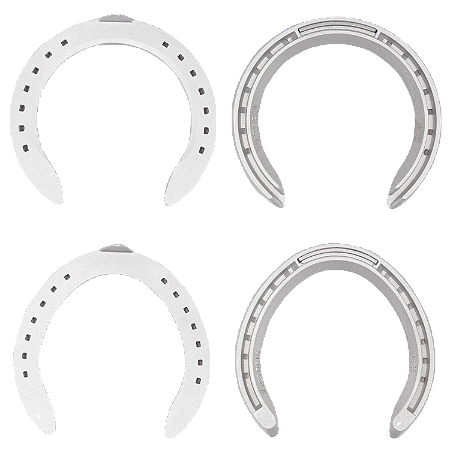 FERRADURA ALUMÍNIO 4PCS Nº 5