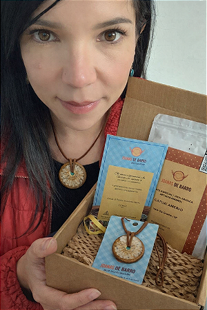 Kit Mães Joanas | Colar Roda Sapiens + Café