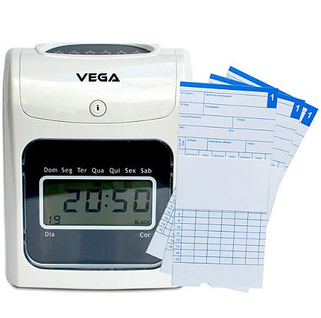 Relógio de Ponto Cartográfico Henry Vega sem Bateria