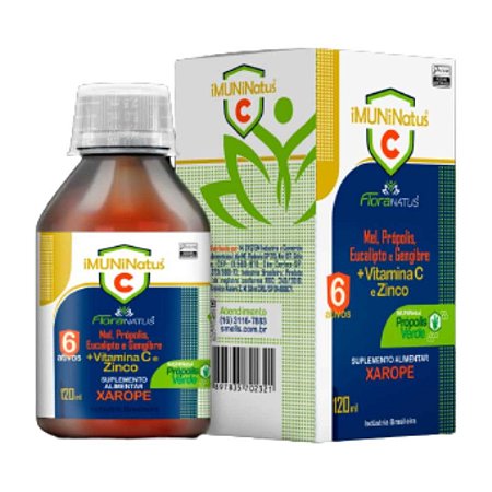 IMUNINatus com 6 ativos xarope 120ml