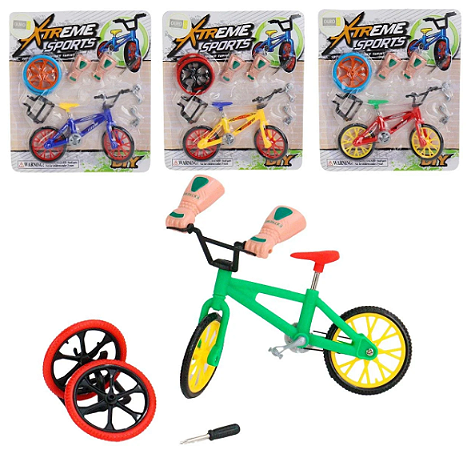 Bicicleta de Dedo com Acessórios Xtreme Color