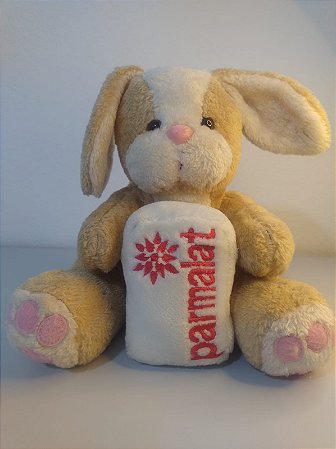 🐰✨ Pelúcia Original Parmalat - Coelhinho Anos 90 ✨🥛