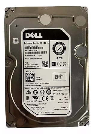Hd Dell 8tb Para R550 R650 Dell Pn: Gkwhp 0gkwhp