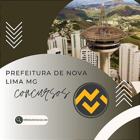 Apostila PREFEITURA DE NOVA LIMA MG 2024 Professor Artes