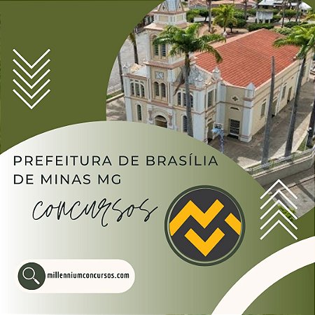 Apostila PREFEITURA DE BRASÍLIA DE MINAS MG 2024 P2B Artes