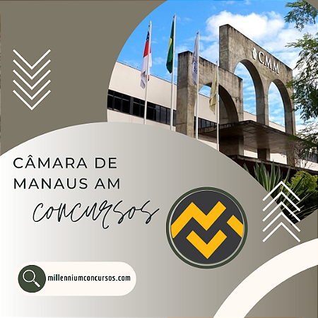 Apostila CÂMARA DE MANAUS AM 2024 Designer gráfico