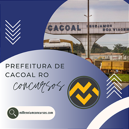 Apostila PREFEITURA DE CACOAL RO 2024 Oficial do Magistério Pedagogo