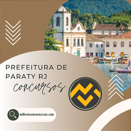 Apostila PREFEITURA DE PARATY RJ 2024 Bacharel em Turismo