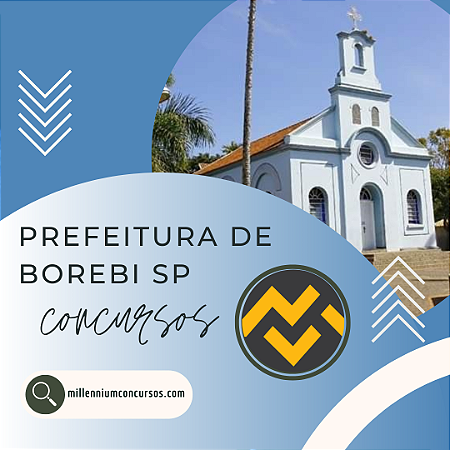 Apostila PREFEITURA DE BOREBI SP 2025 Atendente
